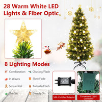 180cm/150 cm Artificial Fiber Optic Christmas Tree with 230/180 Branch Tips