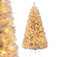 150CM Christmas Tree with 385 Branch Tips and 170 Warm White LED Lights