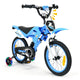 16 Inch Kids Bike Motocross Style with Sound Effects and Light-up Training Wheels