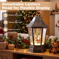 165cm Christmas Decoration with Dynamic Snowfall Effect