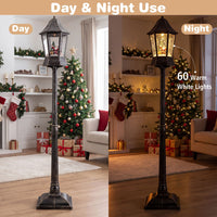 165cm Christmas Decoration with Dynamic Snowfall Effect