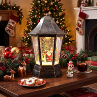 165cm Christmas Decoration with Dynamic Snowfall Effect
