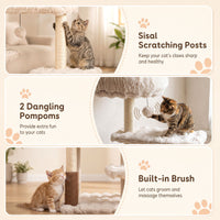 170cm Cat tree and Cat Scratching Post with Cat Cave