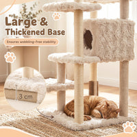 170cm Cat tree and Cat Scratching Post with Cat Cave