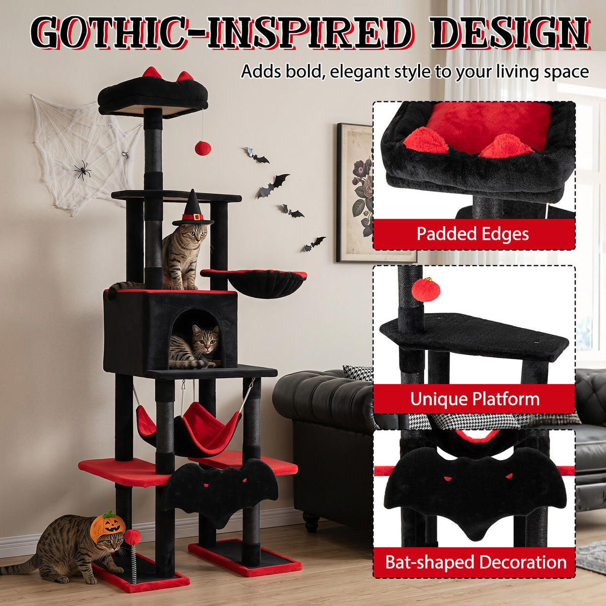 178cm Multi-level Cat Tree