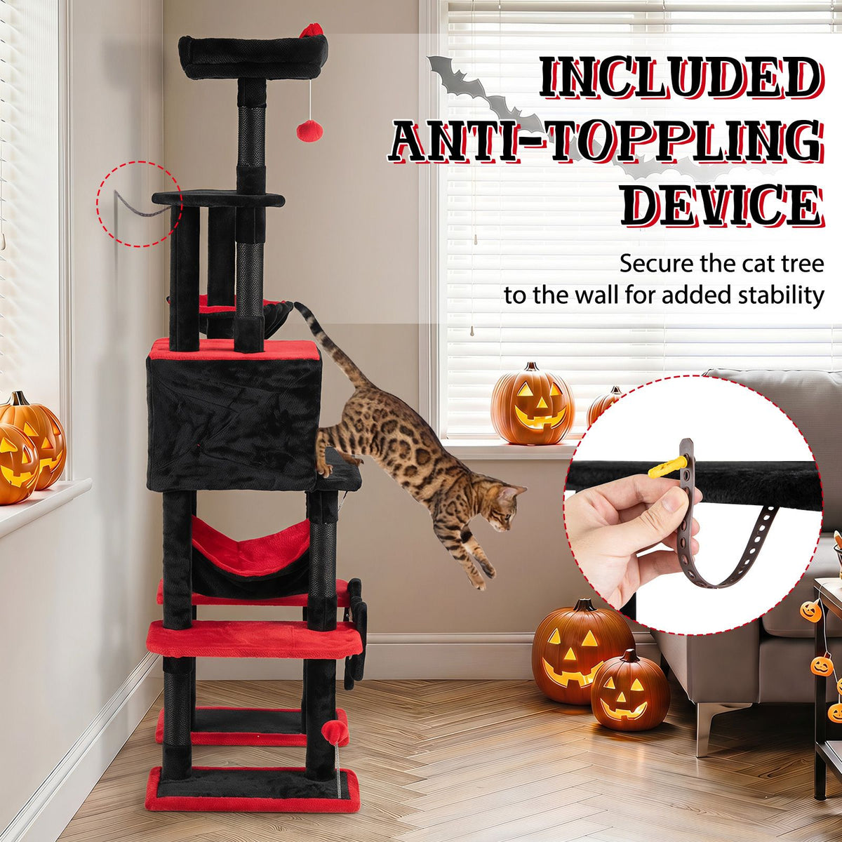 178cm Multi-level Cat Tree