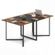 180 CM Conference Table for 6-8 People with 2 Cable Grommets