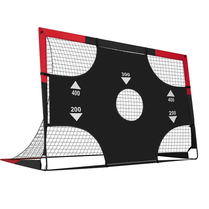 183 x 119 cm Kids Soccer Goals and Ball Set Outdoor Portable Pop Up Soccer Net