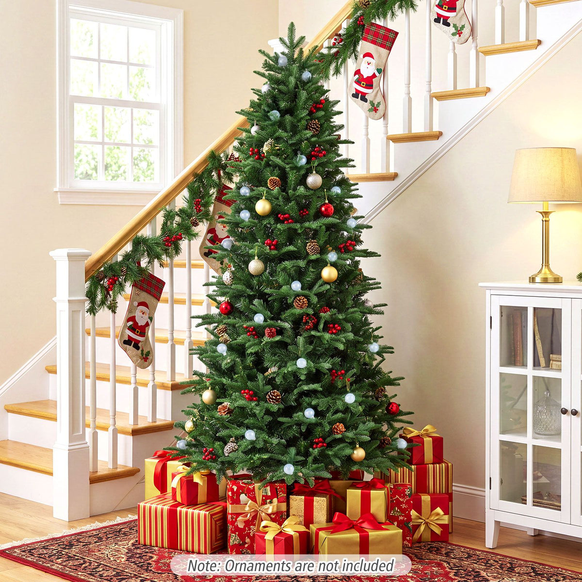 Artificial Christmas Tree with 280 Multi-Color LED Lights