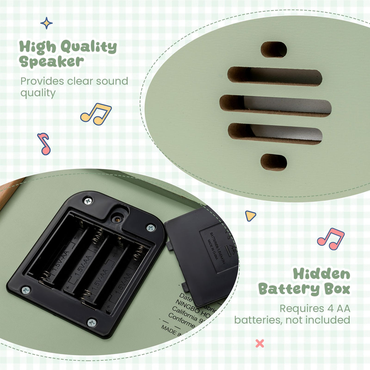 18 Keys Kids Piano Keyboard Interactive Children Piano Musical Toy
