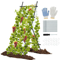 190cm x 80cm Cucumber Trellis for Raised Bed