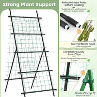 190cm x 80cm Cucumber Trellis for Raised Bed