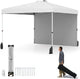 3 x 3 m Pop up Canopy Tent w/ 1 Sidewall