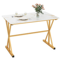 Sintered Stone Dining Table Rectangular Kitchen Table