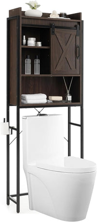 Over-The-Toilet 4-Tier Storage Cabinet