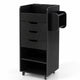 Craft Storage Cart with Mobile Drawers Shelves for Living Room