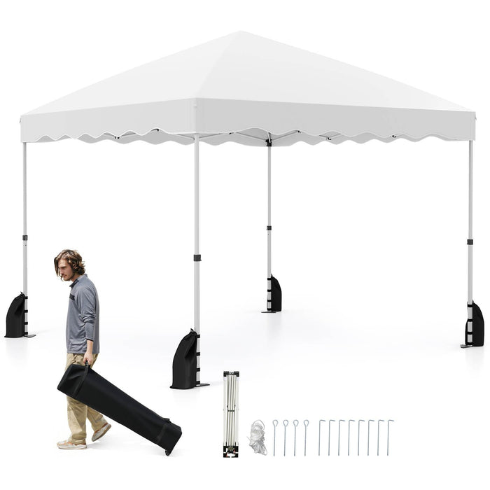 3 X 3 m Pop up Canopy Tent Portable Foldable Outdoor Patio Shelter w/Wheeled Bag