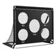 2-Pack Soccer Goals Backyard Set 120 x 90 cm Portable Soccer Net Training Equipment