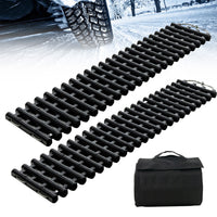 2 Pack Tire Traction Mats with Bag for Off Road Snow