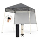 2.1 x 2.1 M Pop-Up Canopy Tent with 1 Push Center Lock for Sports Picnic Camping