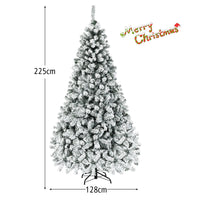 1.8/2.25/2.8M Christmas Tree with Branch Tips and LED Lights