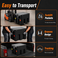 200 L Capacity Portable Diesel Tank 50 L/Min with 12V Electric Transfer Pump