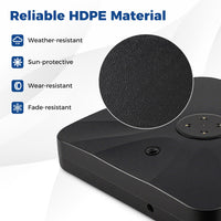 210 KG Outdoor Cantilever Umbrella Base with Wheels