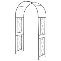 220CM Garden Arch Arbor Trellis for Climbing Plants Roses Vines