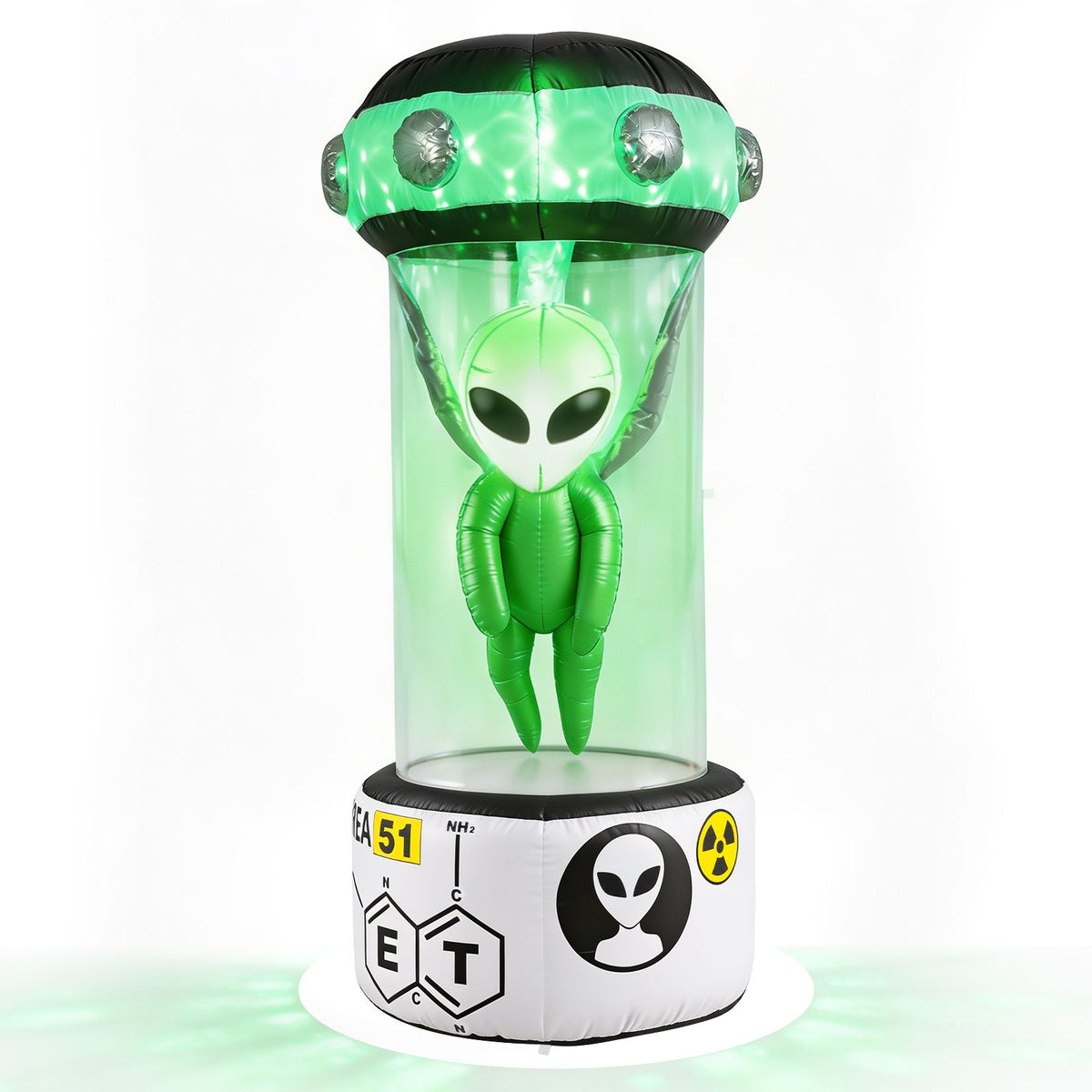 225cm Halloween Inflatable Alien Halloween Blow Up Alien Outdoor Decoration