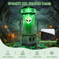 225cm Halloween Inflatable Alien Halloween Blow Up Alien Outdoor Decoration