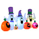 240cm Halloween Blow up Cute Ghosts and Pumpkins with Built-in RGB LED Lights