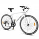 26 Inch Mountain Bike with All-terrain Rubber Wheels and Dual Brakes for Adults and Teens