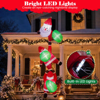 280cm Hanging Christmas Inflatable Indoor Outdoor Decoration for Holiday Decor