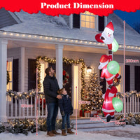 280cm Hanging Christmas Inflatable Indoor Outdoor Decoration for Holiday Decor
