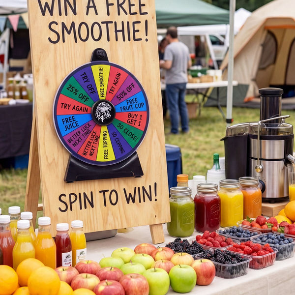 29CM/ 50 CM Spinning Prize Wheel with Blackboard Marker for Prizes
