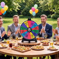 29CM/ 50 CM Spinning Prize Wheel with Blackboard Marker for Prizes