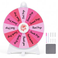 29CM/ 50 CM Spinning Prize Wheel with Blackboard Marker for Prizes
