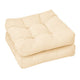 2 Pieces 50x50cm Outdoor Seat Cushions, Waterproof & Sun Protection for Indoor and Outdoor