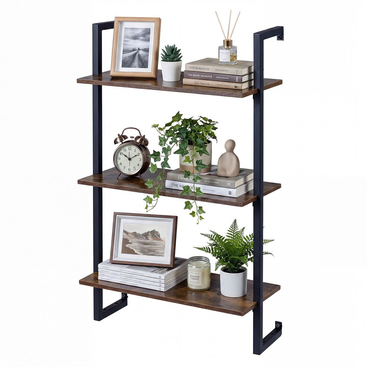 3-Tier Floating Shelf for Wall