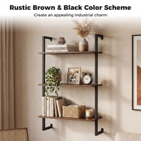3-Tier Floating Shelf for Wall