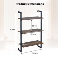 3-Tier Floating Shelf for Wall