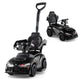 3-in-1 Push Car for Toddlers with Handle and Music for Boys and Girls Aged 1.5-5 Years Old