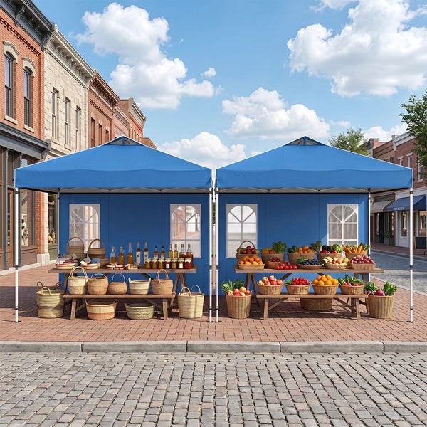 3 x 3/6M Pop Up Canopy Tent with 4 Sidewalls for Parties and Events