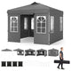 3 x 3/6M Pop Up Canopy Tent with 4 Sidewalls for Parties and Events