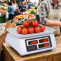 30 KG Price Computing Scale with Dual-sided LED Display