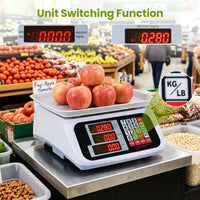30 KG Price Computing Scale with Dual-sided LED Display