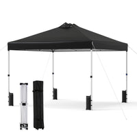 300 x 300 CM Pop Up Canopy Tent with 4 Sandbags and Stakes for Outdoor Camping