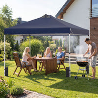 300 x 300 CM Pop Up Canopy Tent with 4 Sandbags and Stakes for Outdoor Camping