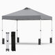 300 x 300 CM Pop Up Canopy Tent with 4 Sandbags and Stakes for Outdoor Camping