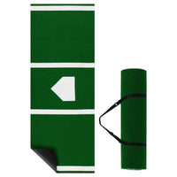 302 x 116 CM Baseball and Softball Hitting Mat Heavy-Duty 15 mm Turf